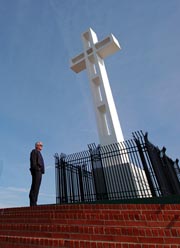 Photo of the Cross at Mount Soledad in La Jolla CA